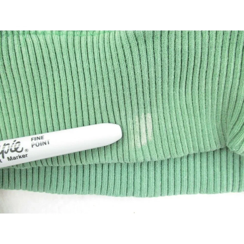 Aeropostale Sweater Hoodie Women's Medium Green Full Zip Long Sleeve - Picture 4 of 8